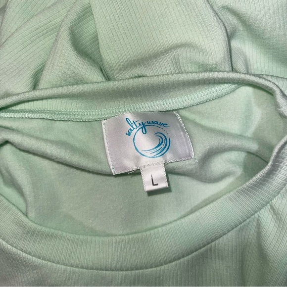 Lime Green Relaxed Fit Long Sleeve Sweatshirt large - Picture 7 of 7